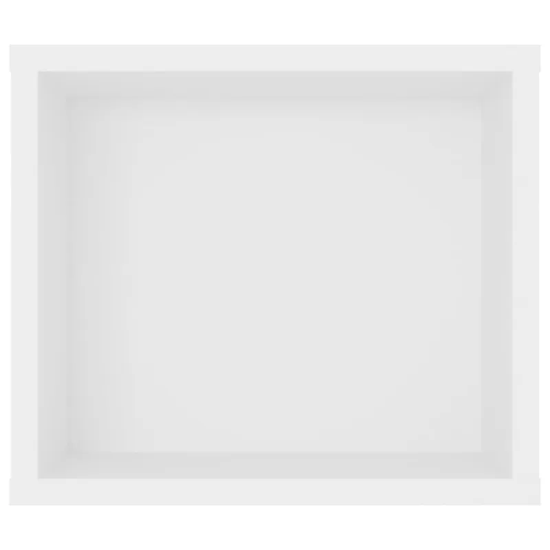 Pakabinama TV spintelė, balta, 100x30x26,5cm, mediena