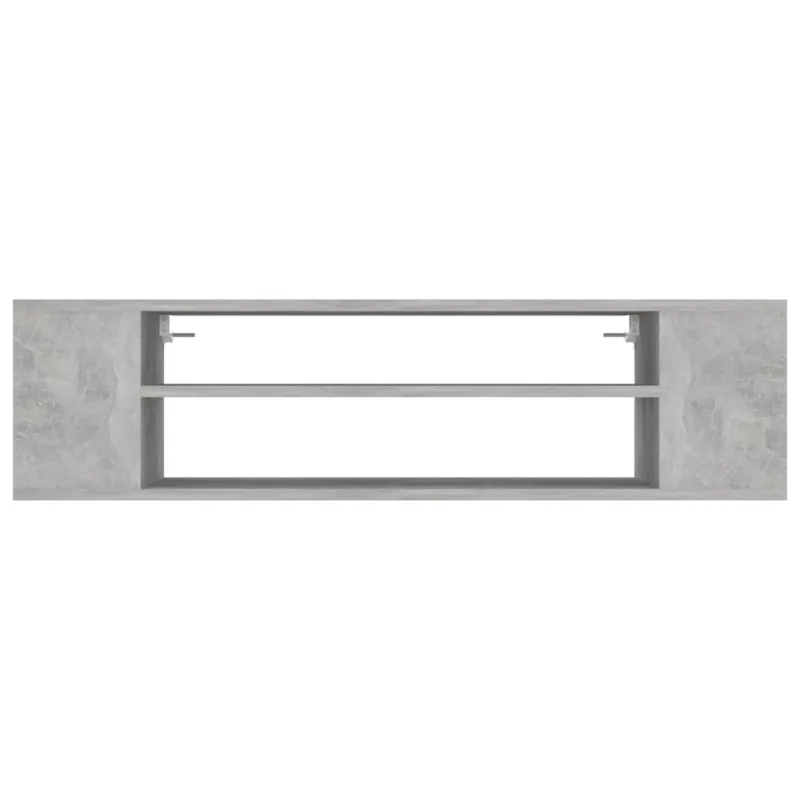 Pakabinama TV spintelė, betono pilka, 100x30x26,5cm, mediena