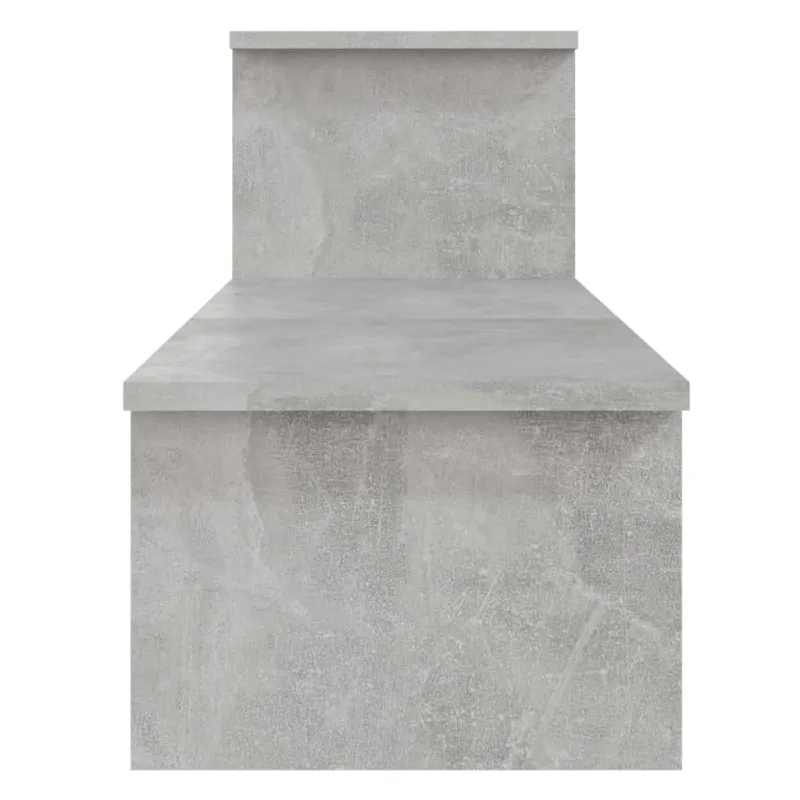 Televizoriaus spintelė, betono pilkos spalvos, 180x30x43cm, MDP
