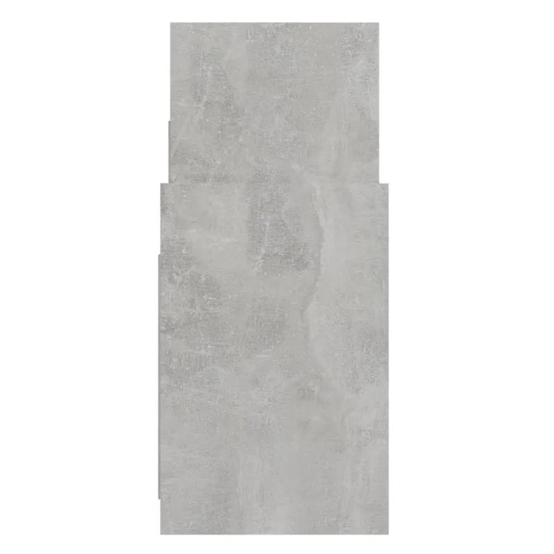 Šoninė spintelė, betono pilka, 60x26x60cm, apdirbta mediena