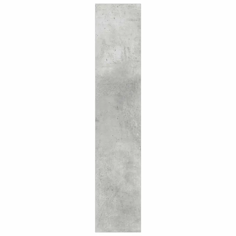 Sieninė spintelė batams, betono pilkos spalvos, 60x18x90cm, MDP