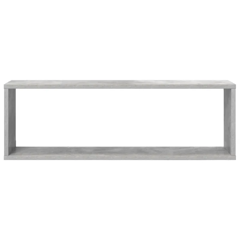 Sieninės lentynos, 4vnt., betono, 80x15x26,5cm, mediena