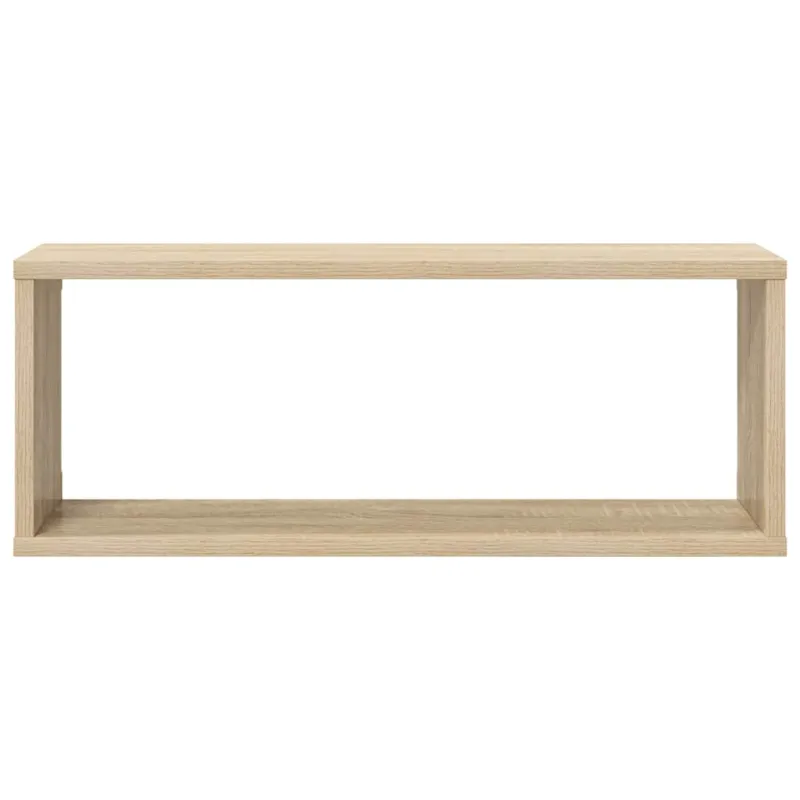 Sieninės lentynos, 4vnt., ąžuolo, 60x15x23cm, apdirbta mediena