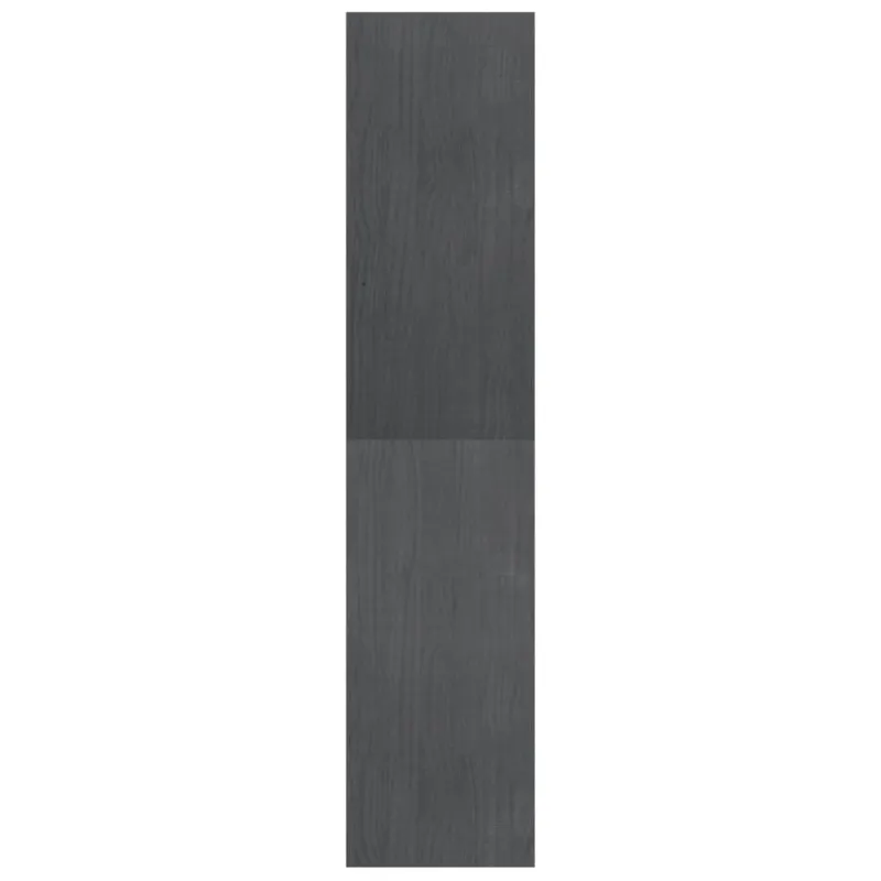 Spintelė knygoms/kambario pertvara, pilka, 40x30x135,5cm, pušis
