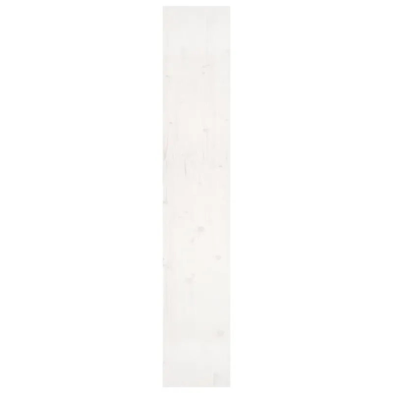 Spintelė knygoms/kambario pertvara, balta, 80x30x167,4cm, pušis