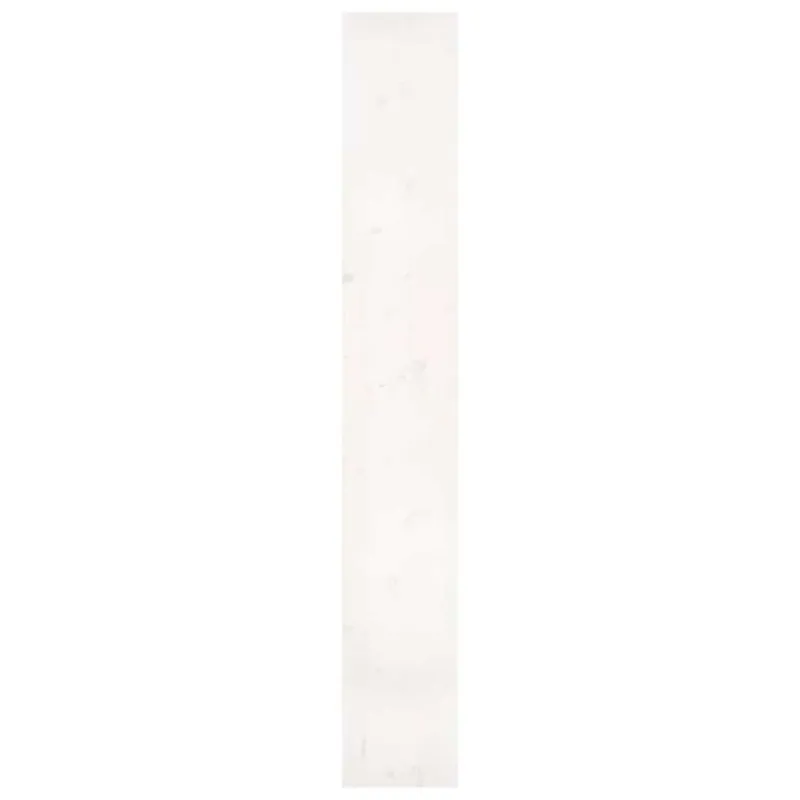 Spintelė knygoms/kambario pertvara, balta, 80x30x199,5cm, pušis