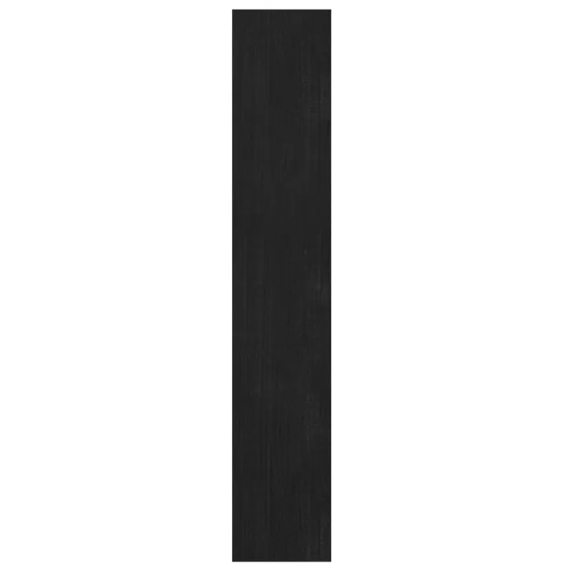 Spintelė/kambario pertvara, juoda, 100x30x167,5cm, pušis