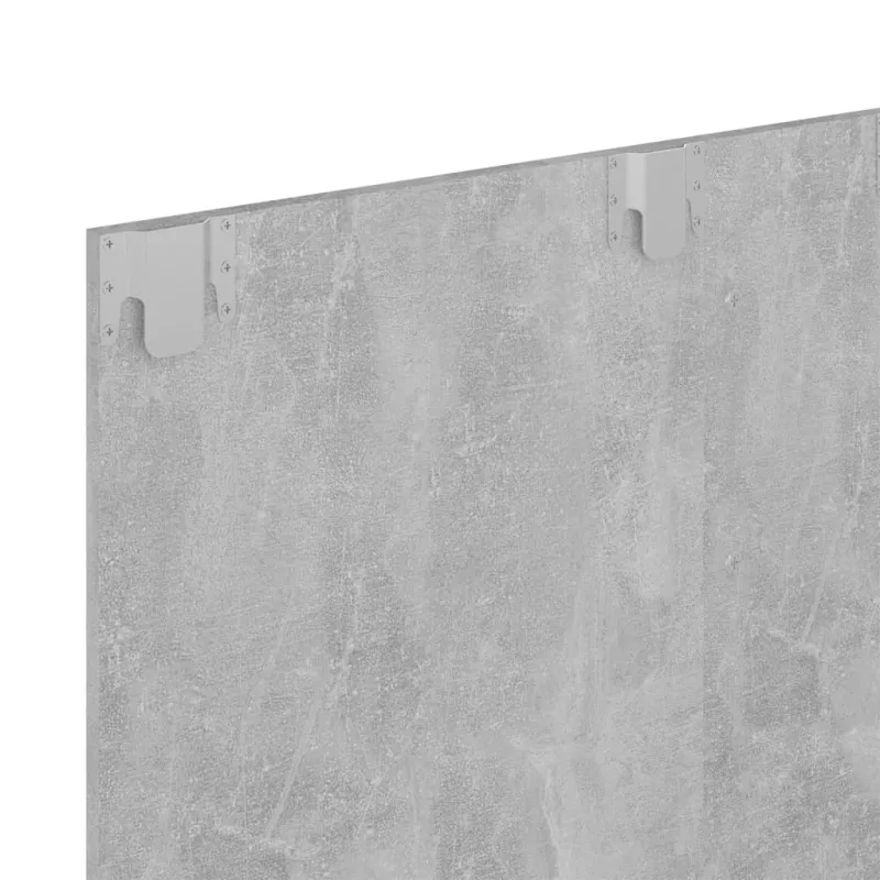 Sieninė TV spintelė, betono pilka, 120x23,5x90cm, mediena