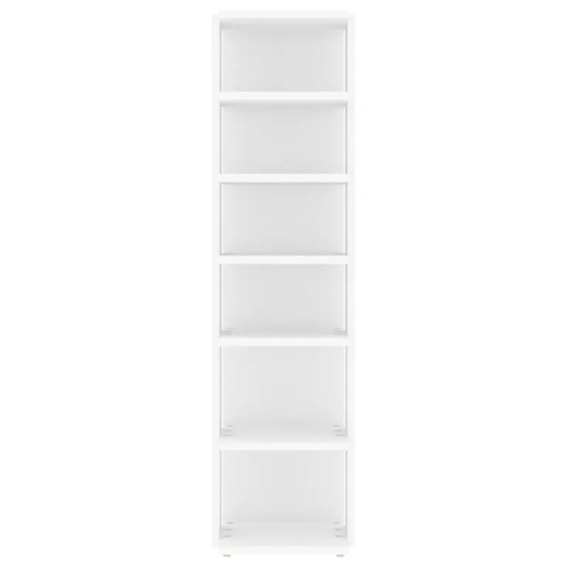 Spintelės batams, 2vnt., baltos, 27,5x27x102cm apdirbta mediena