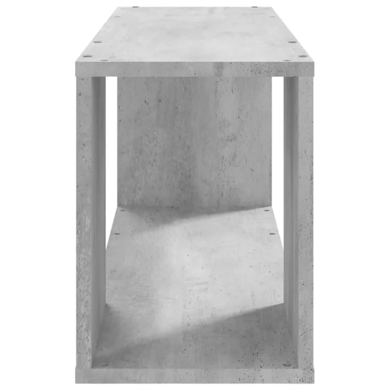 Televizoriaus spintelė, betono pilkos spalvos, 80x24x32cm, MDP