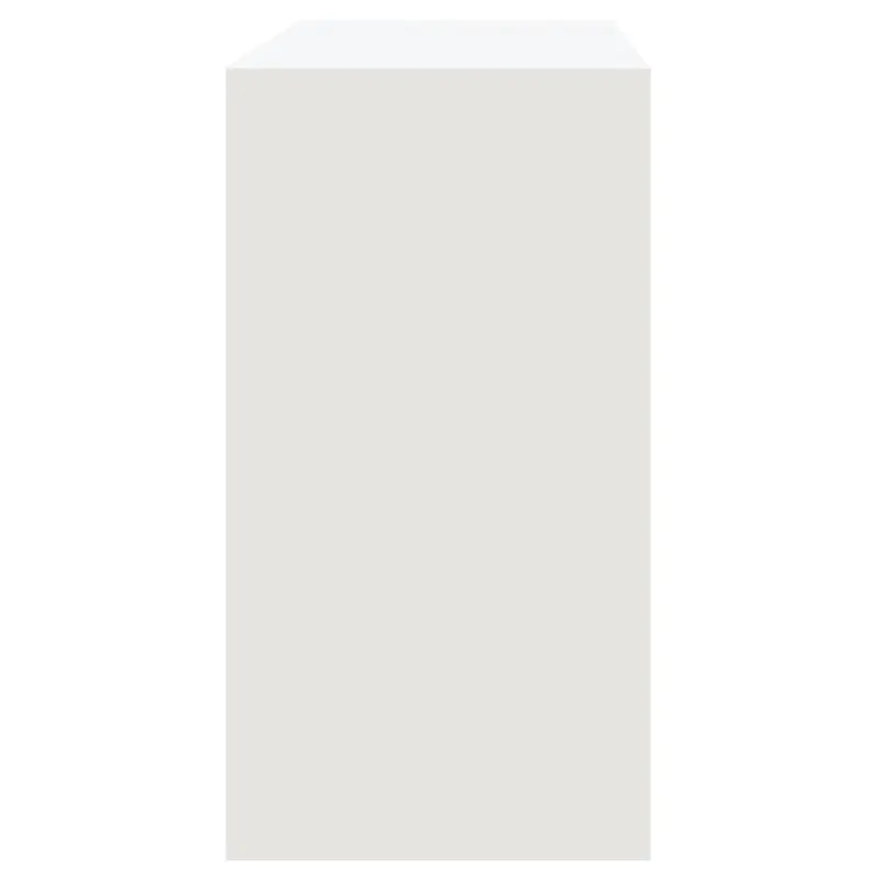 Konsolinis staliukas, baltos spalvos, 89x41x76,5cm, plienas