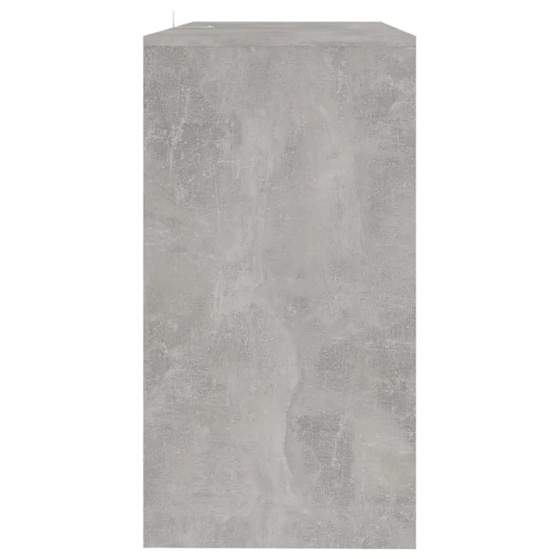 Konsolinis staliukas, betono, 89x41x76,5cm, apdirbta mediena