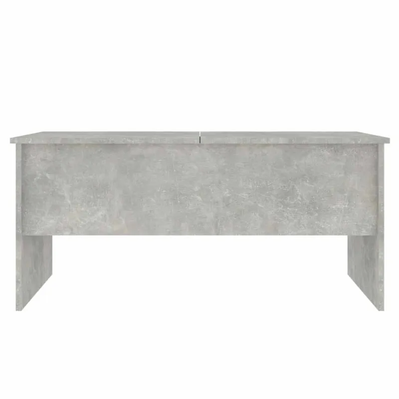 Kavos staliukas, betono pilkas, 102x50,5x46,5cm, mediena