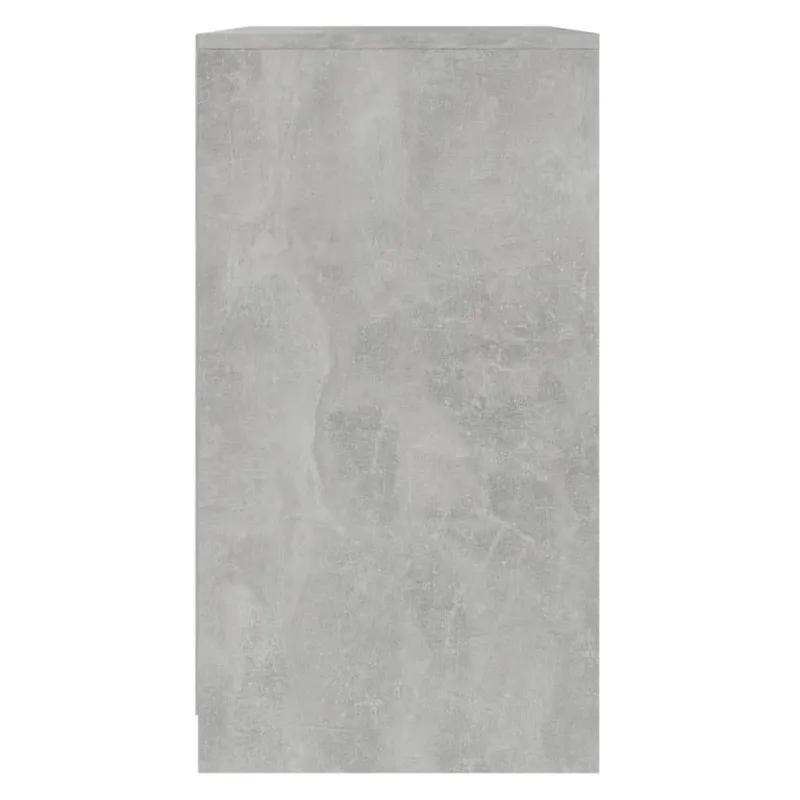 Šoninė spintelė, betono pilka, 70x40,5x75cm, apdirbta mediena