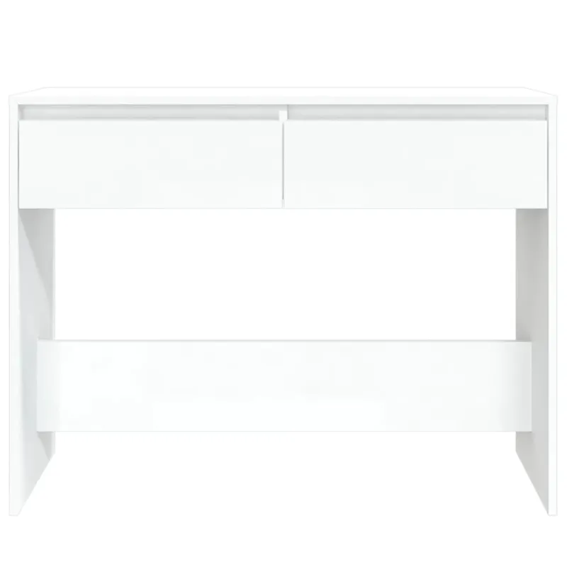 Konsolinis staliukas, baltas, 100x35x76,5cm, apdirbta mediena