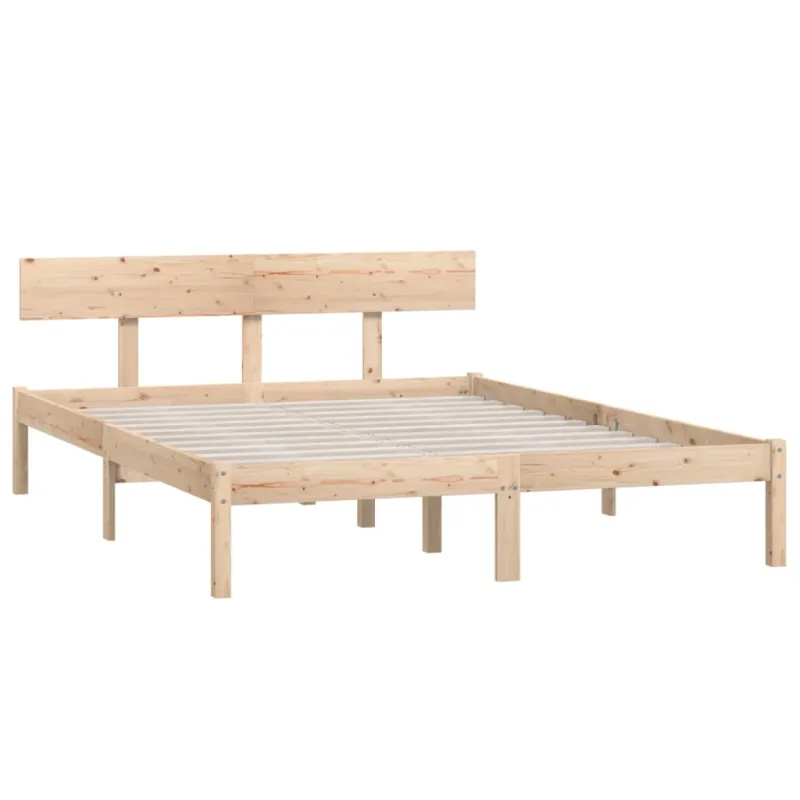 Lovos rėmas, 150x200cm, pušies medienos masyvas, didelis