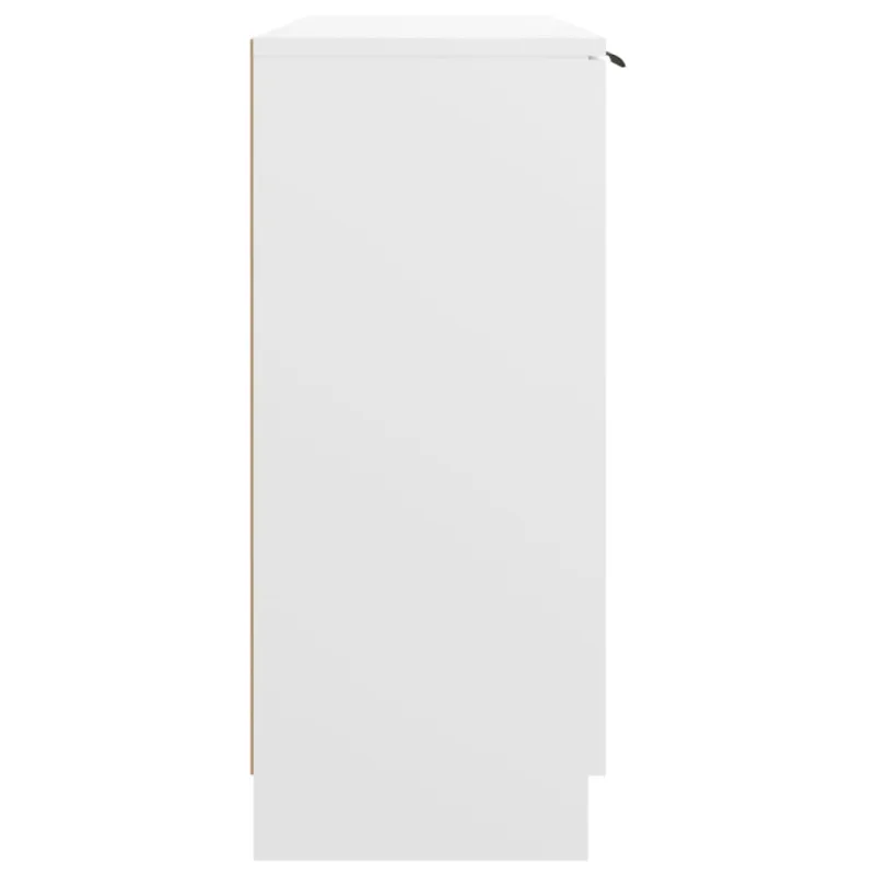 Šoninė spintelė, baltos spalvos, 90,5x30x70cm, apdirbta mediena