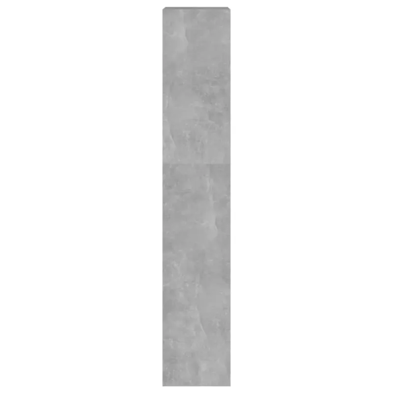 Spintelė knygoms/kambario pertvara, betono pilka, 40x30x166cm