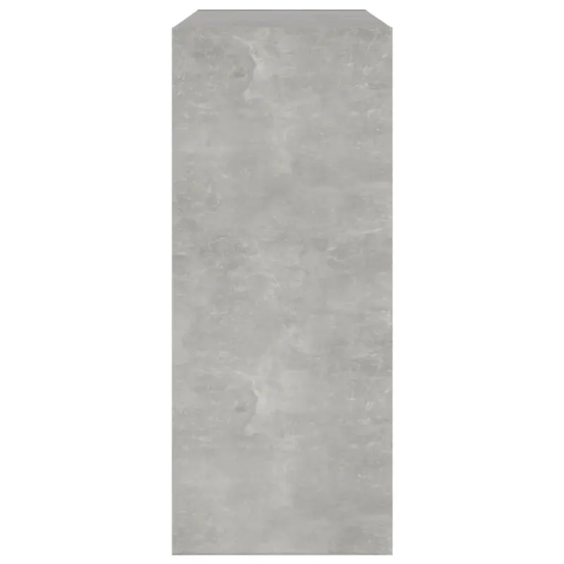 Spintelė knygoms/kambario pertvara, betono pilka, 80x30x72cm