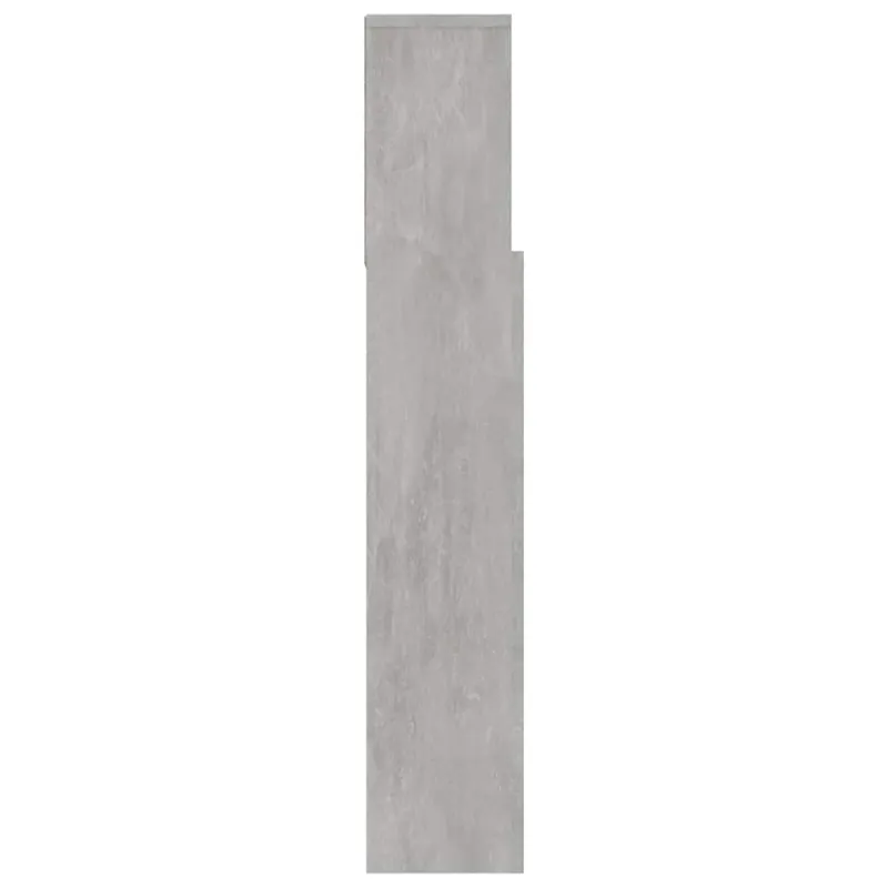 Galvūgalis-spintelė, betono pilkos spalvos, 120x19x103,5cm