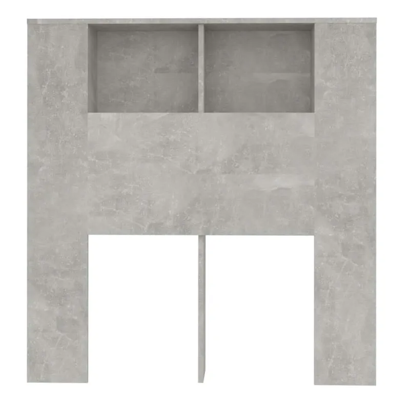 Galvūgalis-spintelė, betono pilkos spalvos, 100x18,5x102,5cm