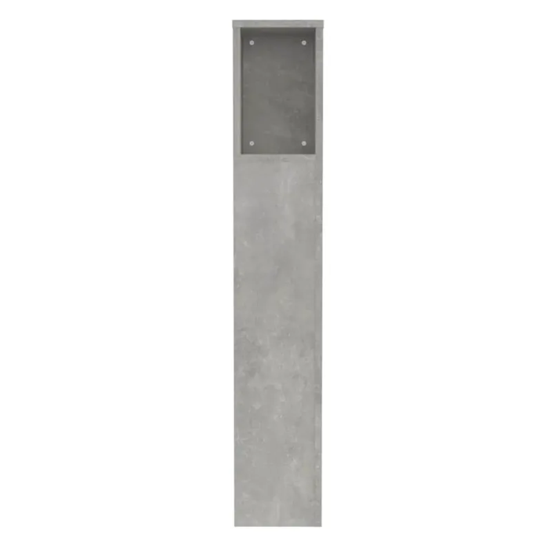 Galvūgalis-spintelė, betono pilkos spalvos, 100x18,5x102,5cm