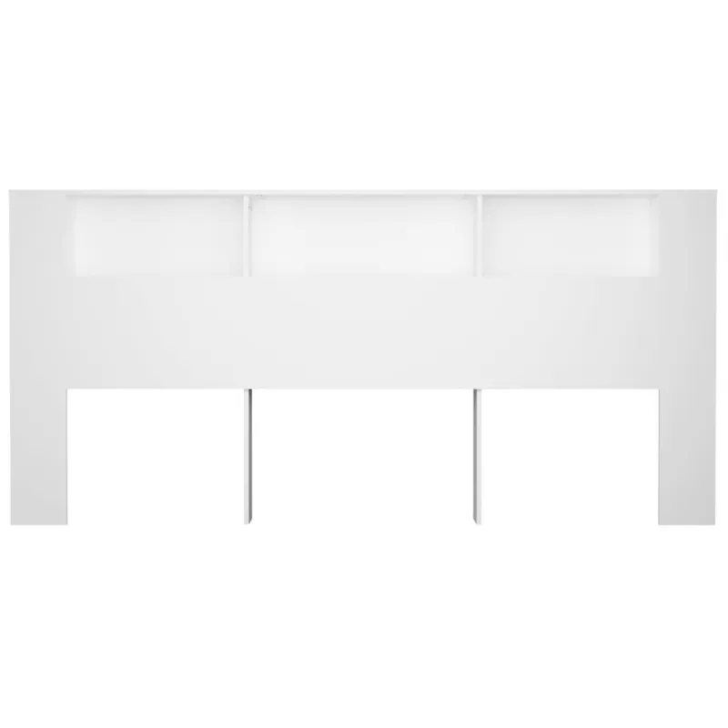 Galvūgalis-spintelė, baltos spalvos, 220x18,5x104,5cm