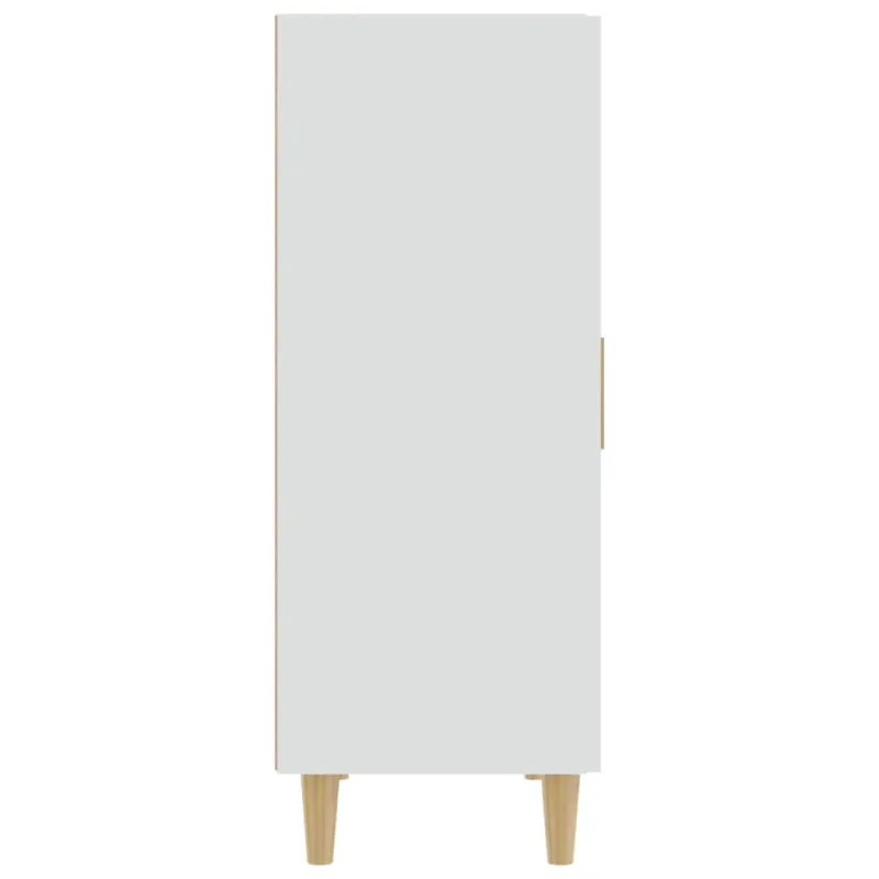 Šoninė spintelė, baltos spalvos, 70x34x90cm, apdirbta mediena