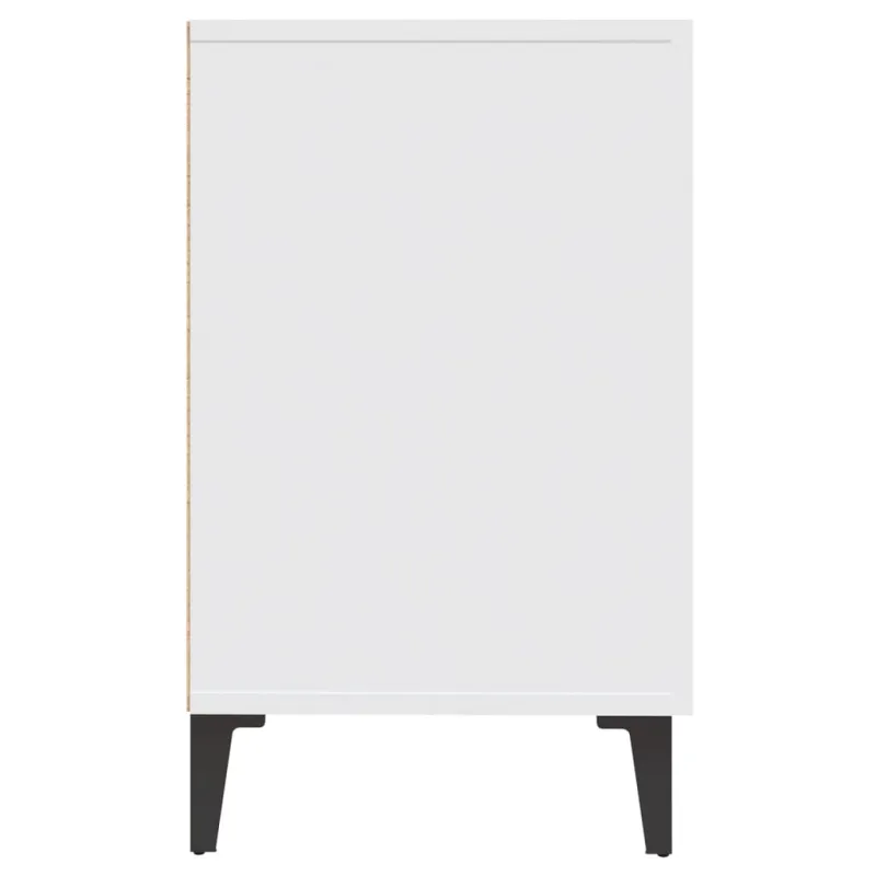 Šoninė spintelė, baltos spalvos, 100x36x60cm, apdirbta mediena