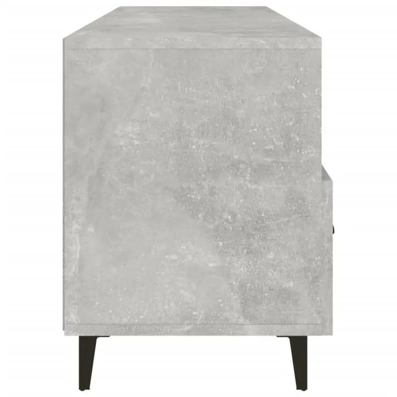 Televizoriaus spintelė, betono pilka, 102x35x50cm, mediena