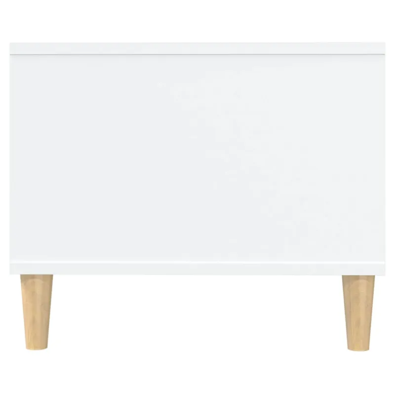 Kavos staliukas, baltos spalvos, 102x50x40cm, apdirbta mediena