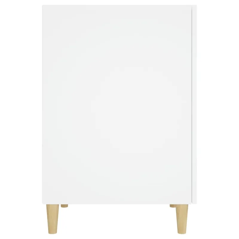 Rašomasis stalas, baltos spalvos, 140x50x75cm, apdirbta mediena