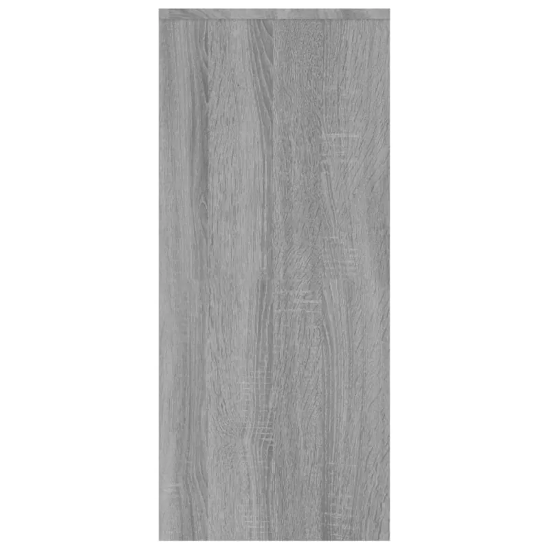Šoninė spintelė, pilka ąžuolo, 102x33x75cm, apdirbta mediena