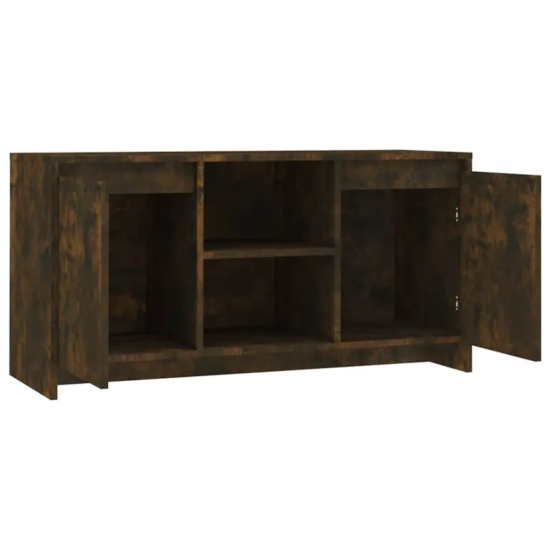 Televizoriaus spintelė, dūminė, 102x37,5x52,5cm, mediena