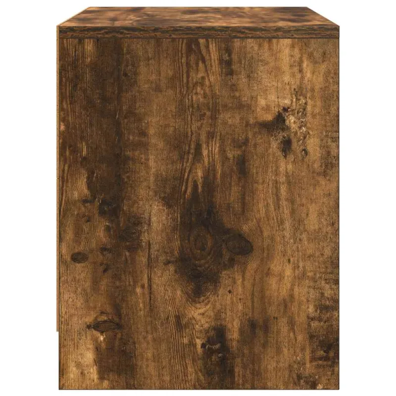 Naktinės spintelės, 2vnt., dūminio ąžuolo, 45x34x44,5cm, MDP