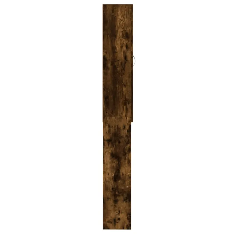 Skalbimo mašinos spintelė, dūminio ąžuolo, 64x25,5x190cm