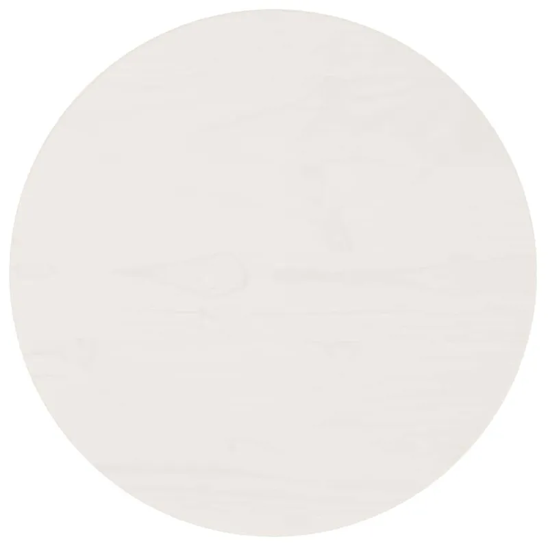 Stalviršis, baltas, skersmuo 40x2,5cm, pušies medienos masyvas