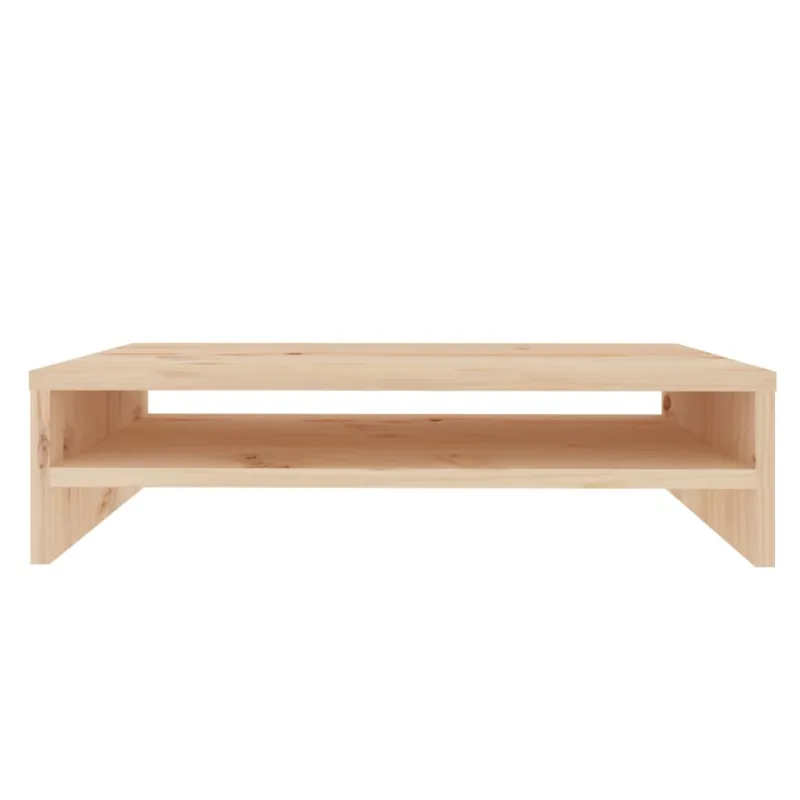 Monitoriaus stovas, 50x24x13cm, pušies medienos masyvas
