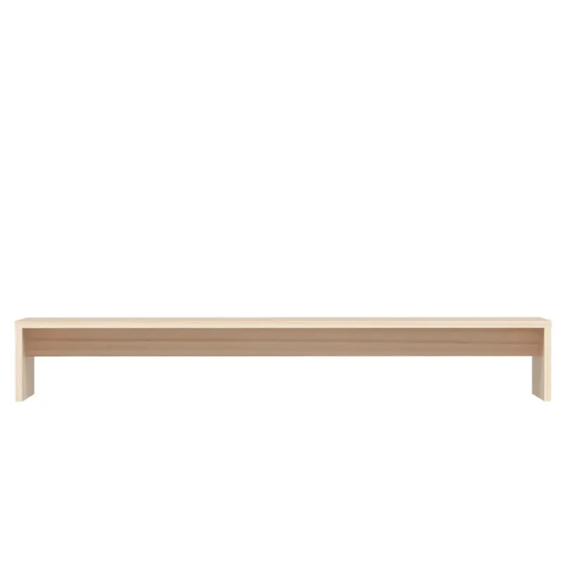 Monitoriaus stovas, 100x27x15cm, pušies medienos masyvas