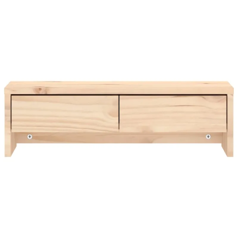 Monitoriaus stovas, 50x27x15cm, pušies medienos masyvas