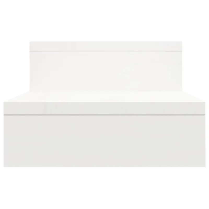 Monitoriaus stovas, baltas, (52–101)x22x14cm, pušies masyvas