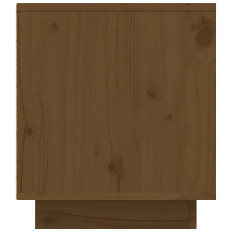 Televizoriaus spintelė, medaus ruda, 110x35x40,5cm, pušis