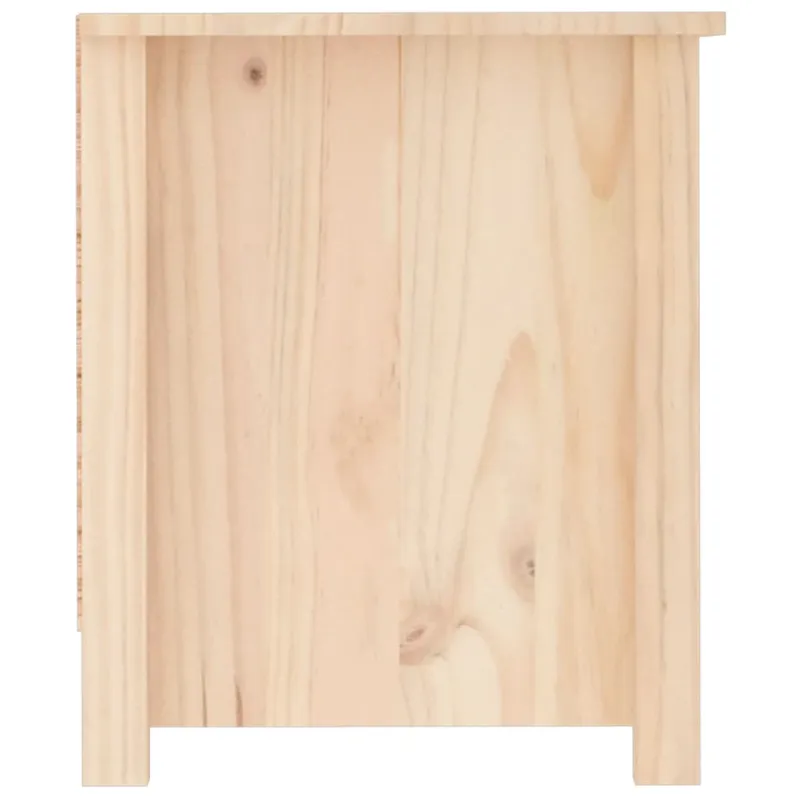 Spintelė batams, 110x38x45,5cm, pušies medienos masyvas