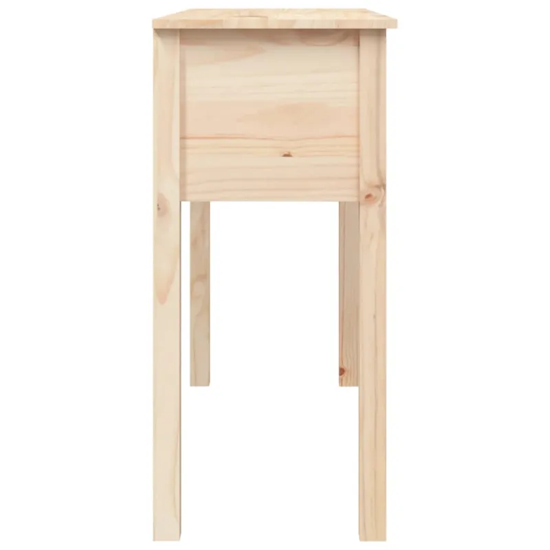 Konsolinis staliukas, 100x35x75cm, pušies medienos masyvas