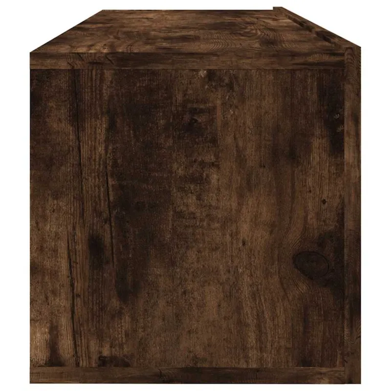 Sieninė televizoriaus spintelė, ąžuolo, 100x30x30 cm, mediena