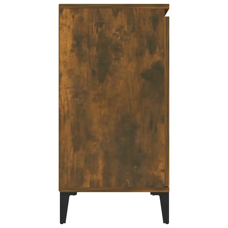 Šoninė spintelė, dūminio ąžuolo spalvos, 102x35x70cm, mediena