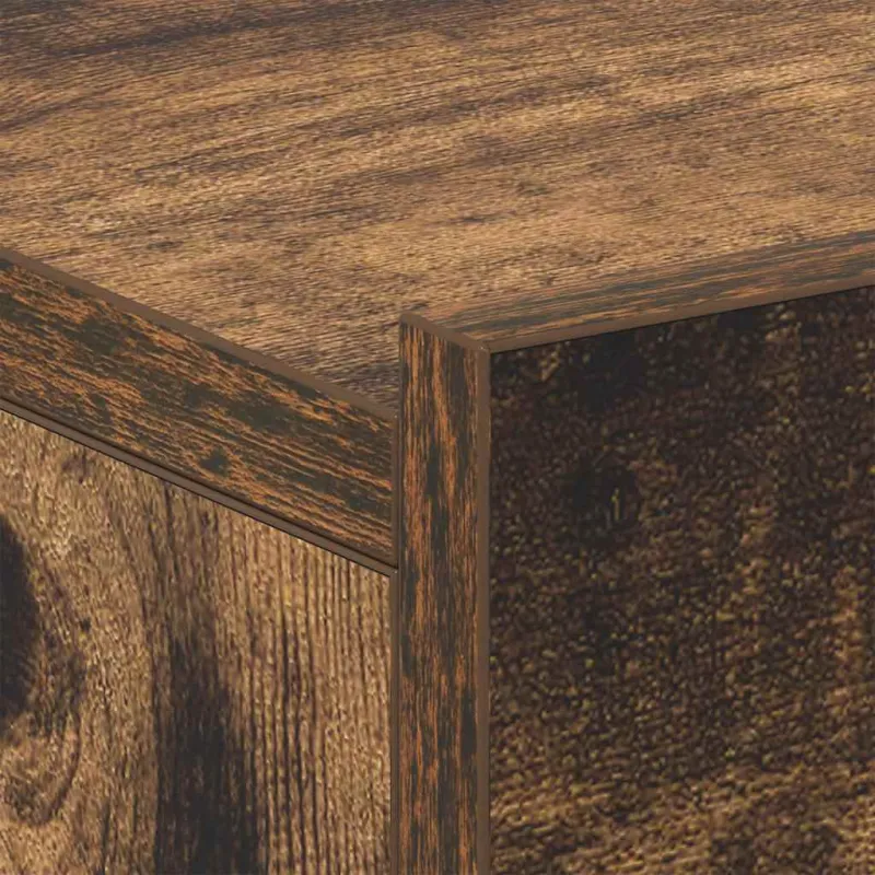 Naktiniai staliukai, 2vnt., ąžuolo, 40x30x15cm, mediena