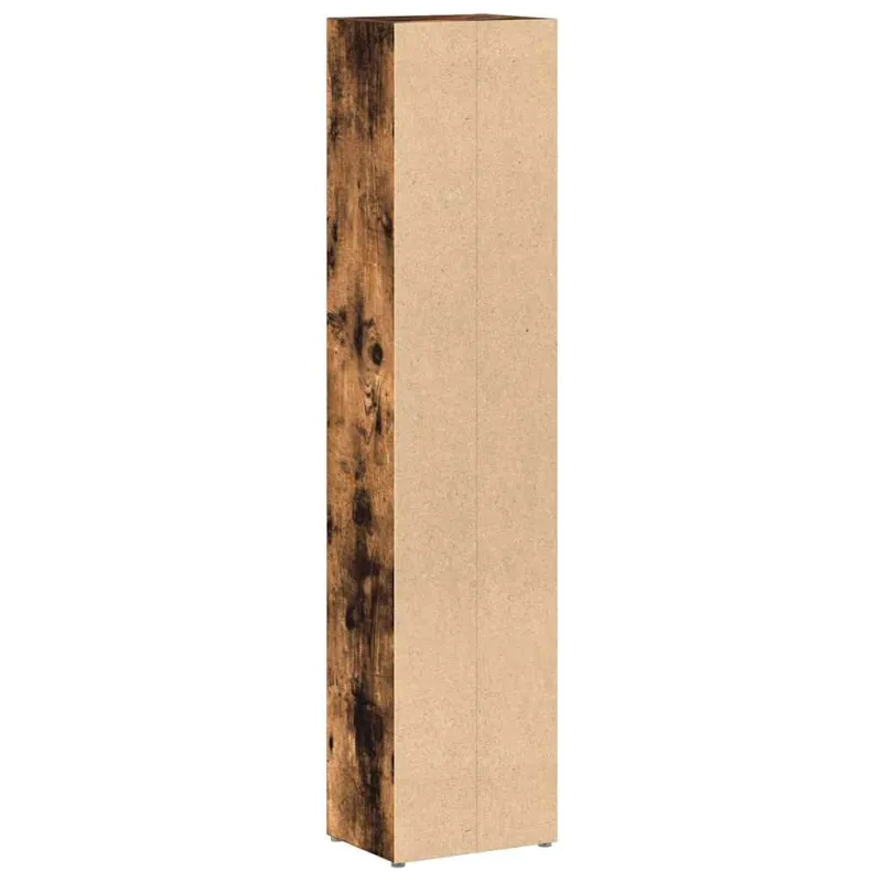 Spintelės diskams, 2vnt., ąžuolo, 21x16x93,5cm, mediena