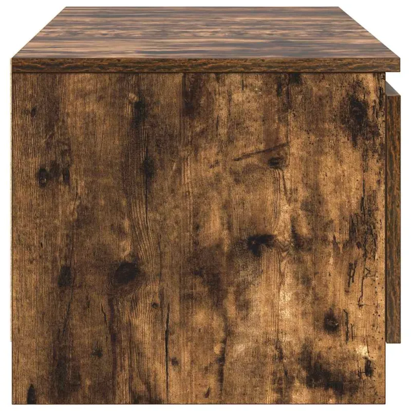 Televizoriaus spintelė, dūminio ąžuolo, 140x40x35,5cm, mediena
