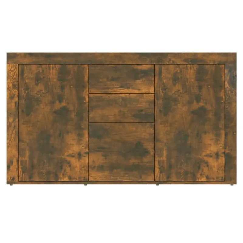 Šoninė spintelė, dūminio ąžuolo spalvos, 120x36x69cm, mediena